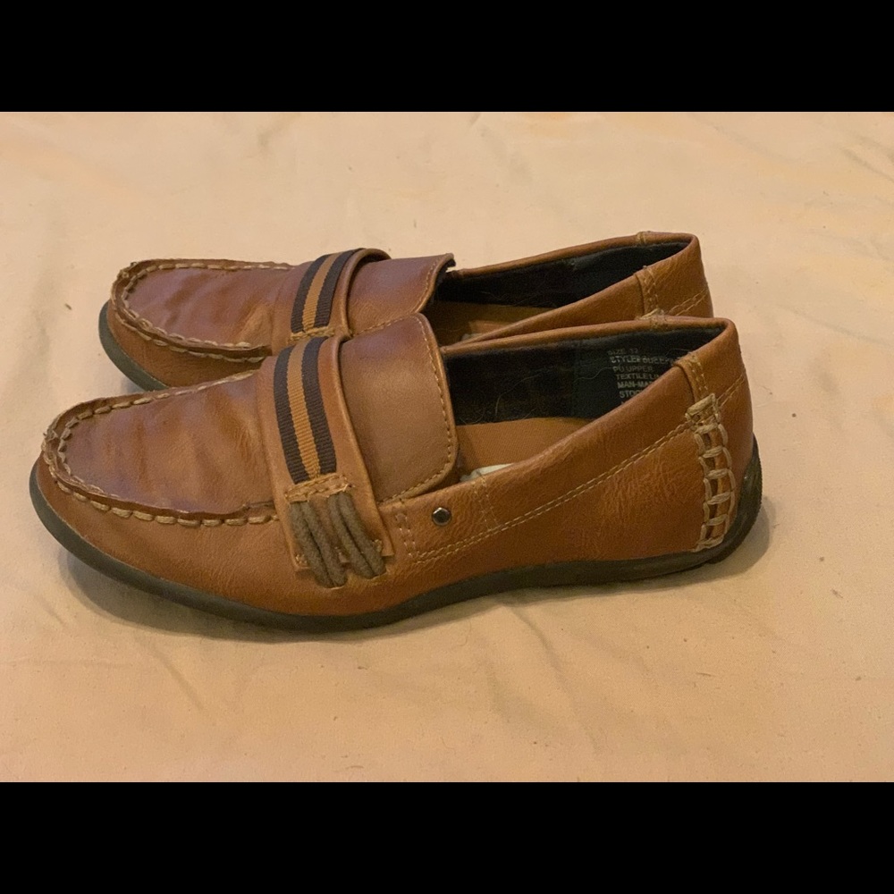 Boys size 12 , Steve Madden shoes, brown